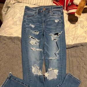 American Eagle Jeans Medium Wash Size 4